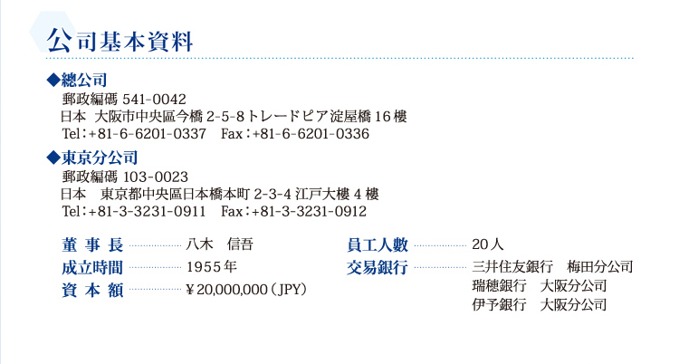 公司基本資料